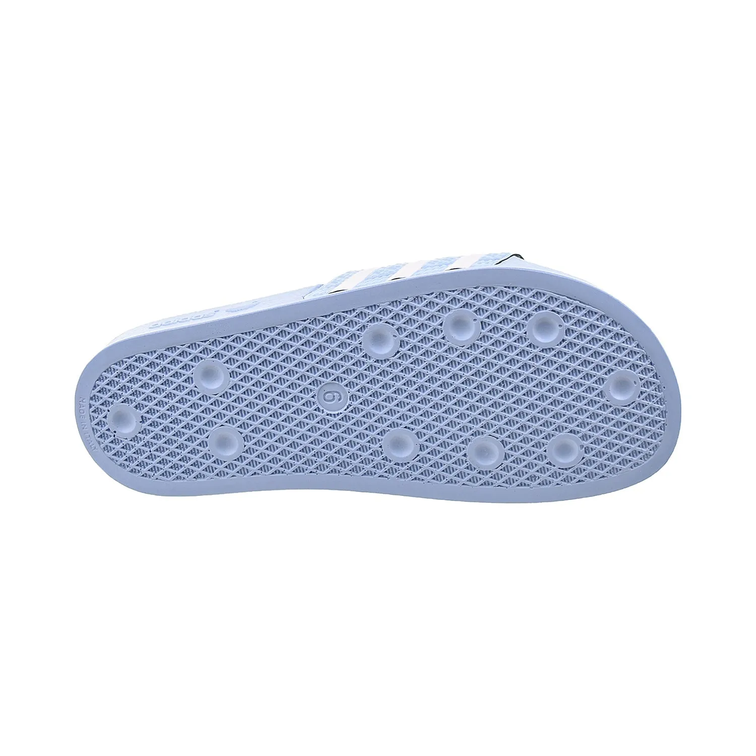 Adidas Adilette Big Kids' Slides Clear Sky-Cloud White