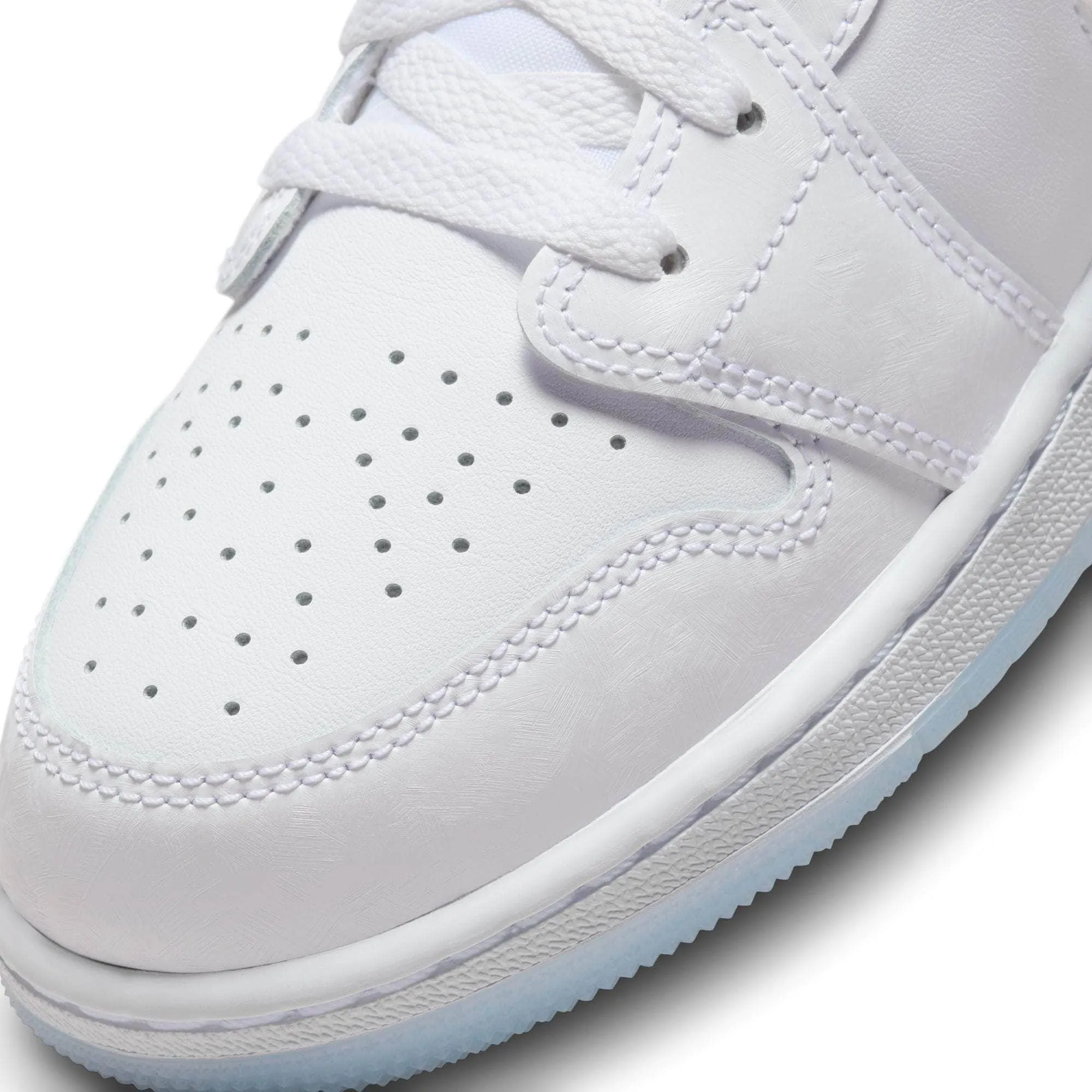 Air Jordan 1 Low "Glitter Swoosh" - Boy's Grade School