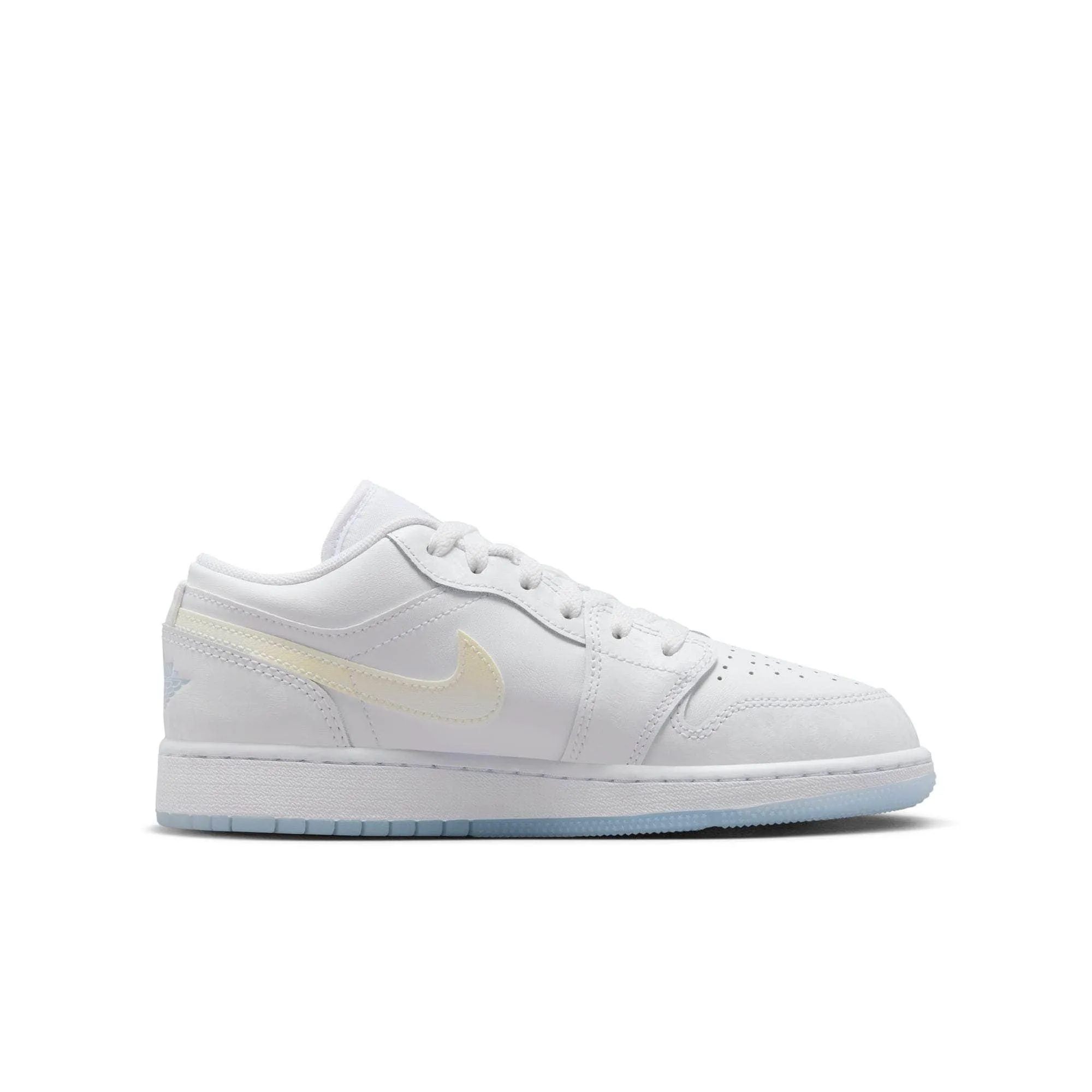 Air Jordan 1 Low "Glitter Swoosh" - Boy's Grade School