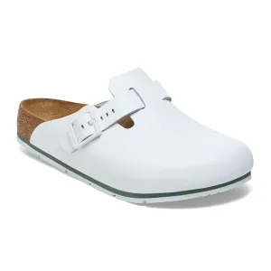 Birkenstock Boston Pro Clog (Women) - White Leather