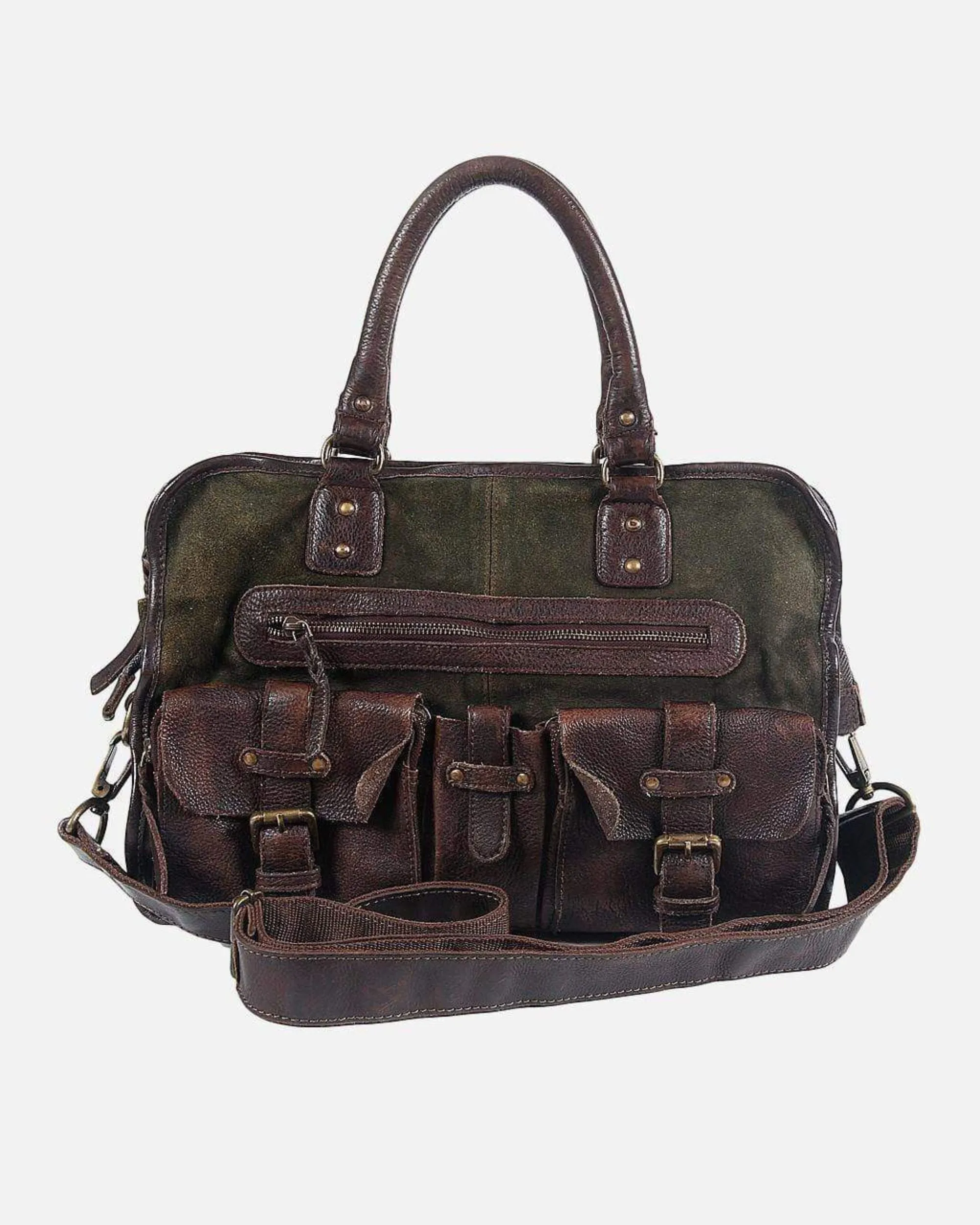 Boomsma | Leather Messenger Bag | Laptop Briefcase