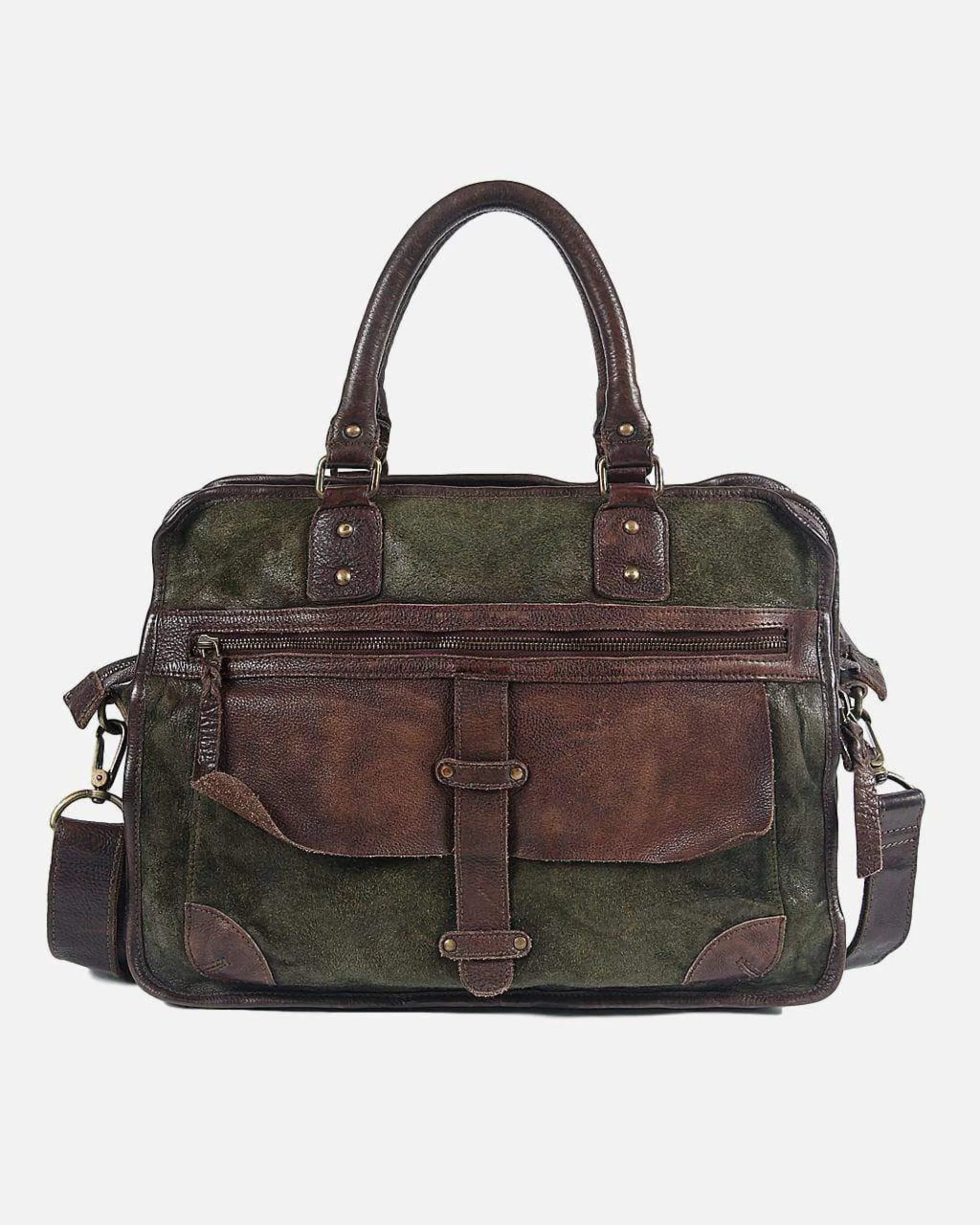 Boomsma | Leather Messenger Bag | Laptop Briefcase