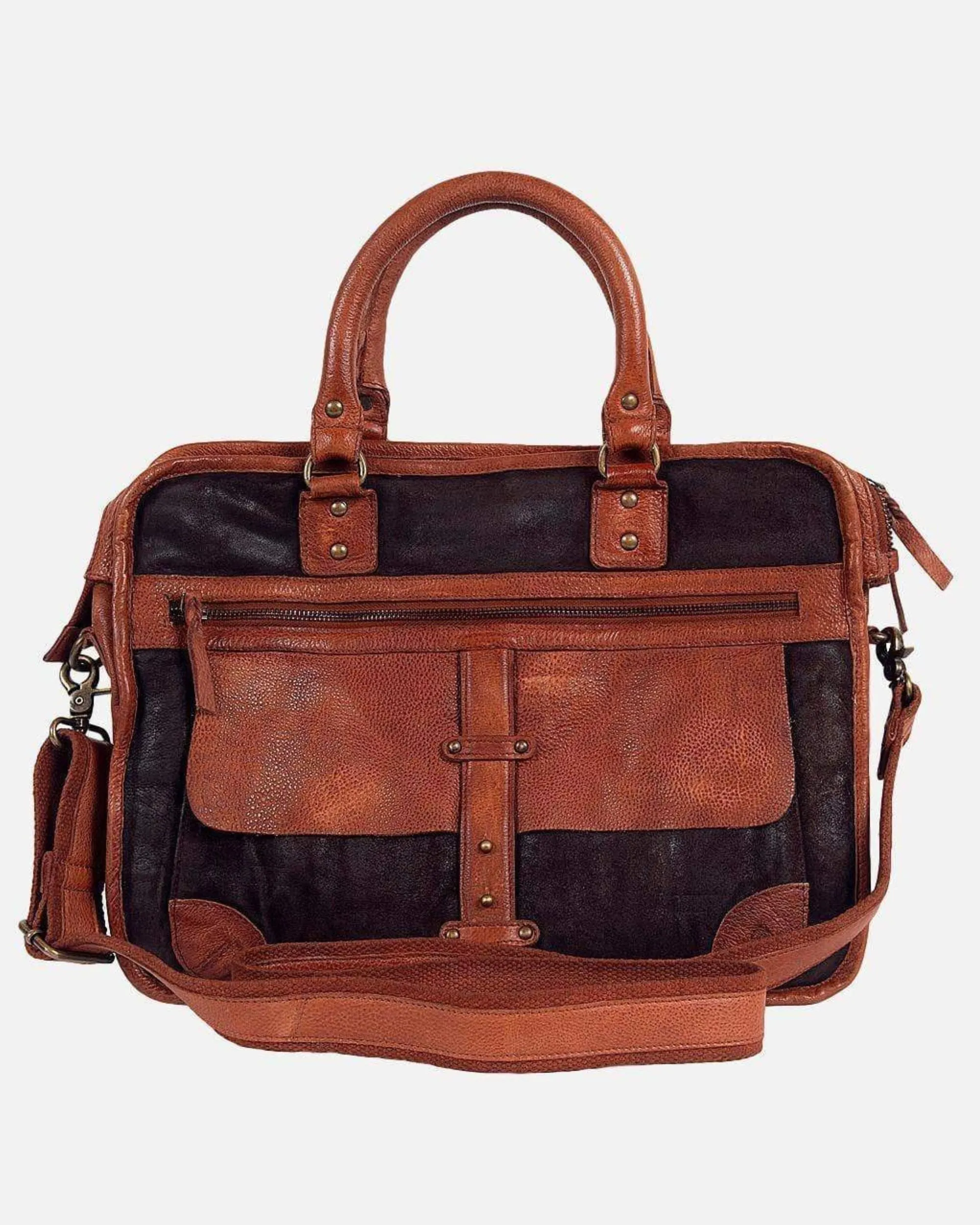 Boomsma | Leather Messenger Bag | Laptop Briefcase