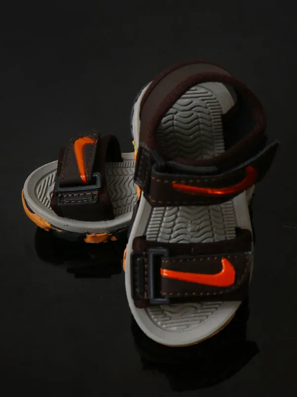 BSD31 Boys Sandal 1Yrs - 8Yrs Hockey Brown