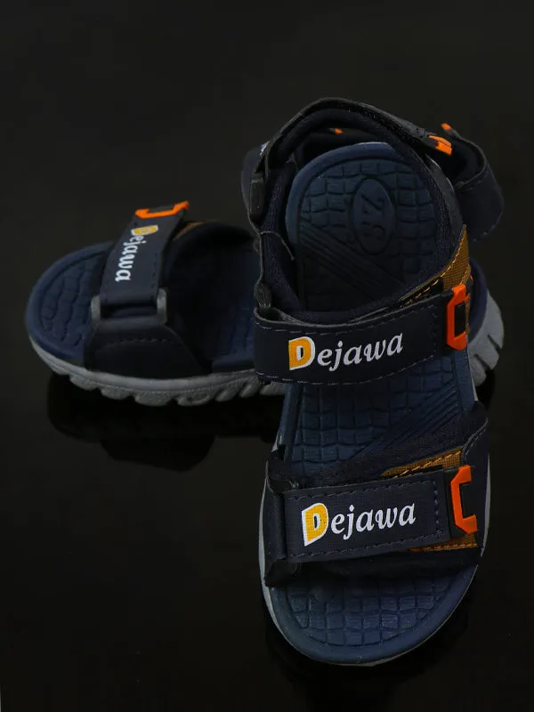BSD48 Boys Sandal 8Yrs - 17Yrs Dejawa Black