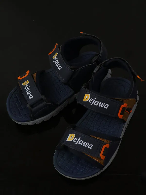 BSD48 Boys Sandal 8Yrs - 17Yrs Dejawa Black