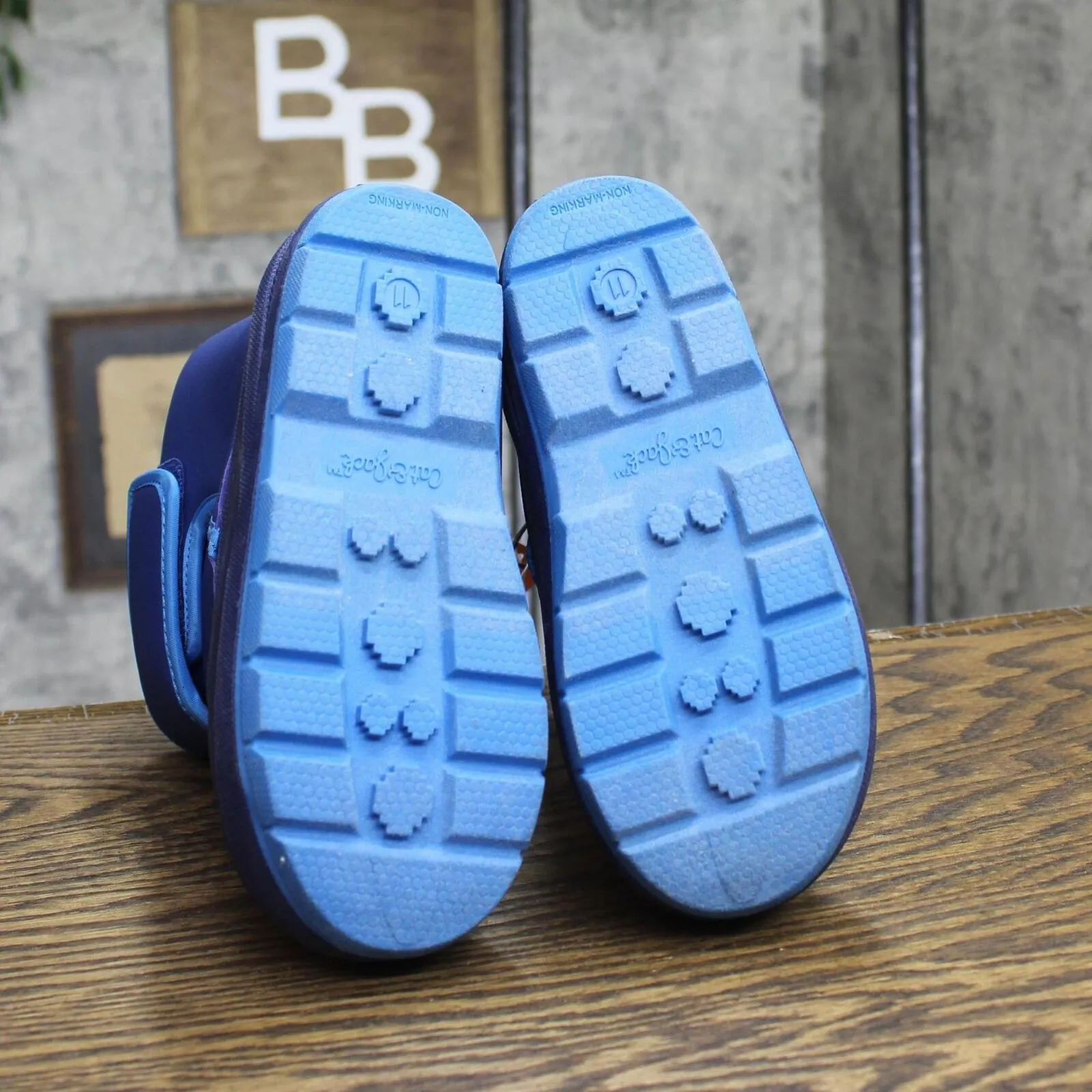 Cat & Jack Toddler Boys Lenny Winter Boots 88236579 Blue 11T