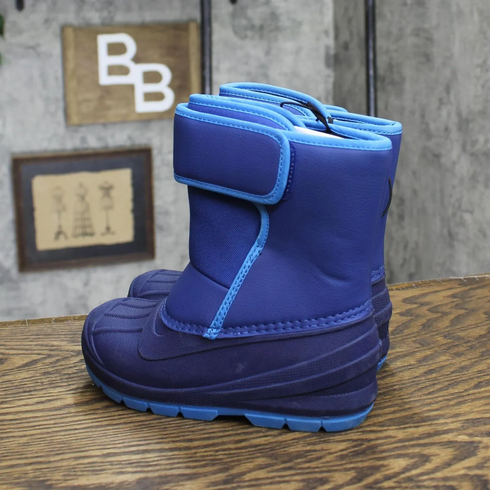 Cat & Jack Toddler Boys Lenny Winter Boots 88236579 Blue 11T