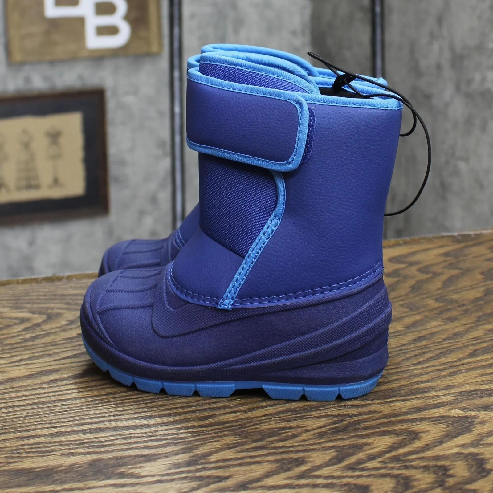 Cat & Jack Toddler Boys Lenny Winter Boots 88236579 Blue 8T