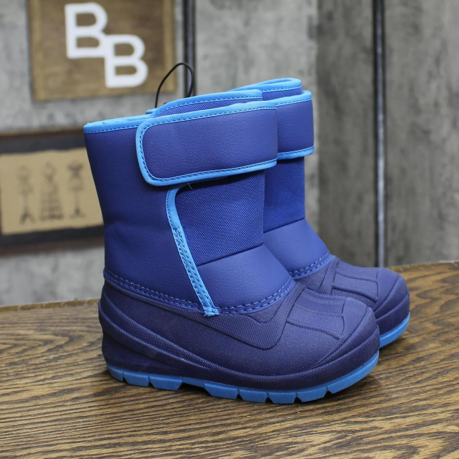 Cat & Jack Toddler Boys Lenny Winter Boots 88236579 Blue 8T