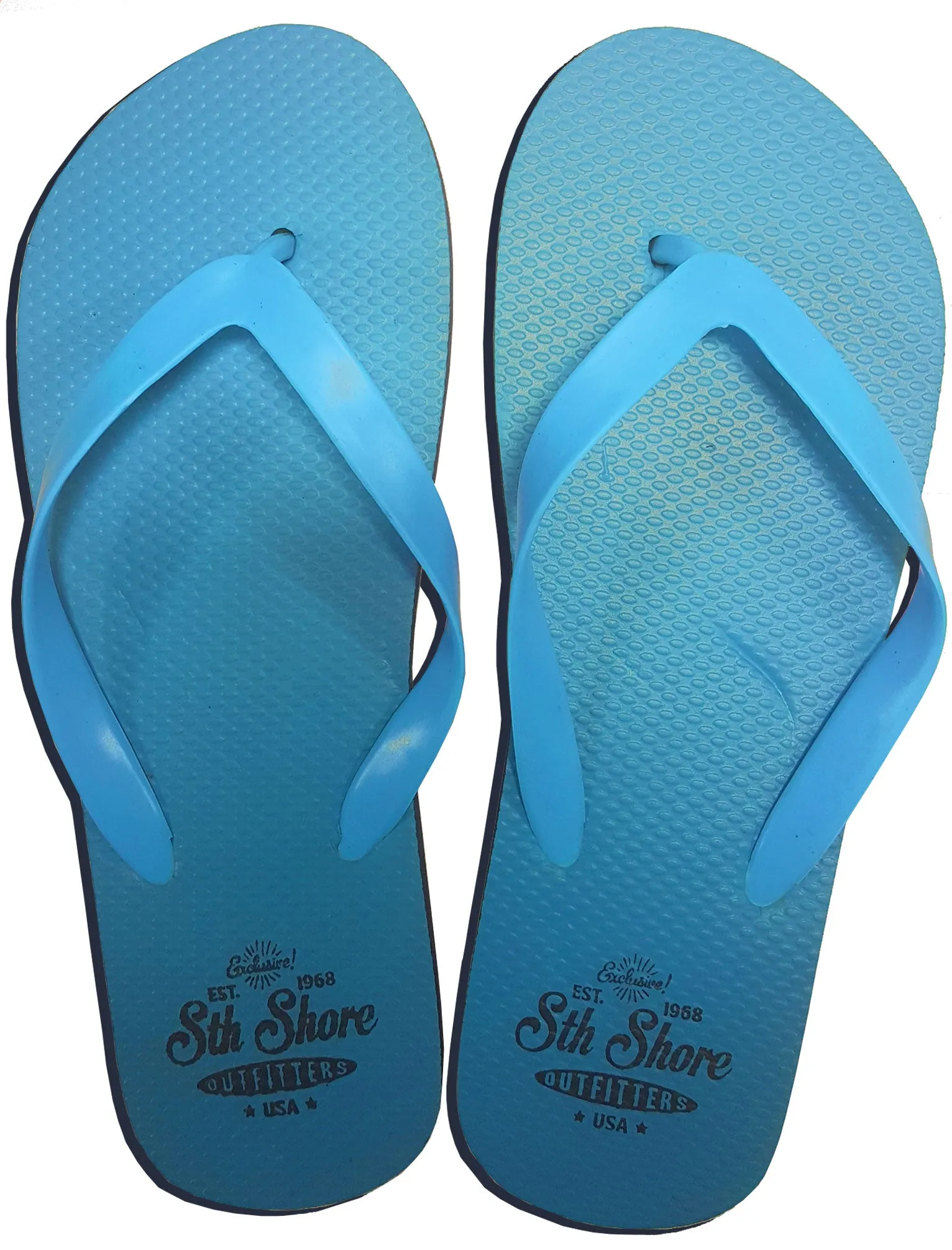 Clarion Swim Shorts with Free Matching Flip Flops in Turquoise - South Shore
