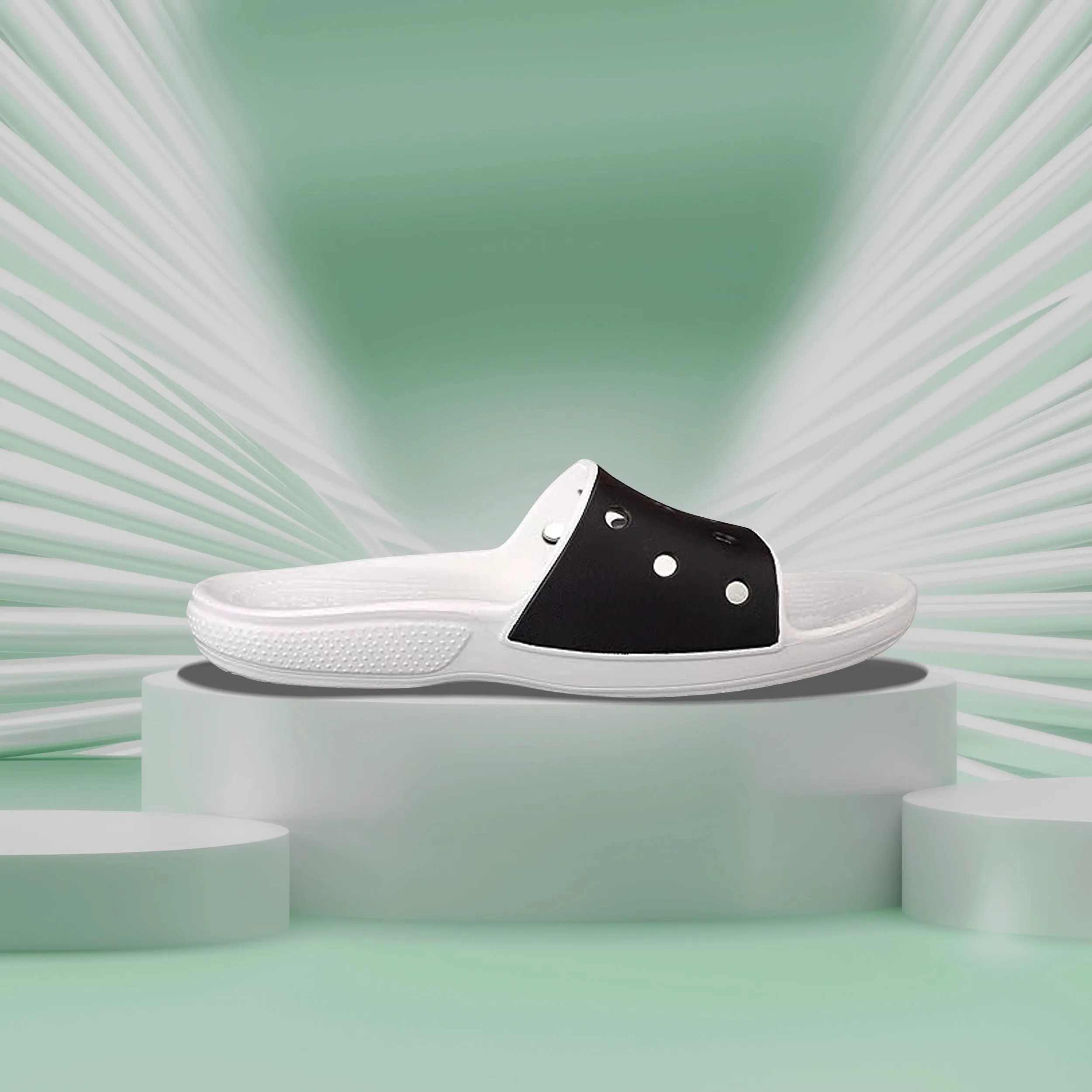 Crocs Men-Adult Classic Colorblock Slide Sliders