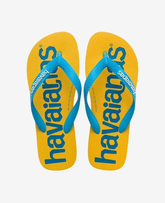 HAVAIANAS TOP LOGOMANIA 2 - BEIGE