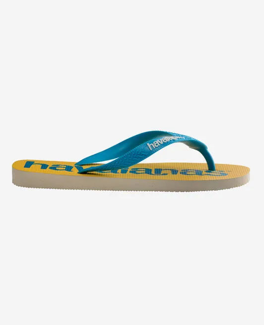 HAVAIANAS TOP LOGOMANIA 2 - BEIGE