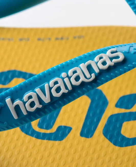 HAVAIANAS TOP LOGOMANIA 2 - BEIGE