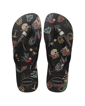 HAVAIANAS TOP TRIBO - BLACK
