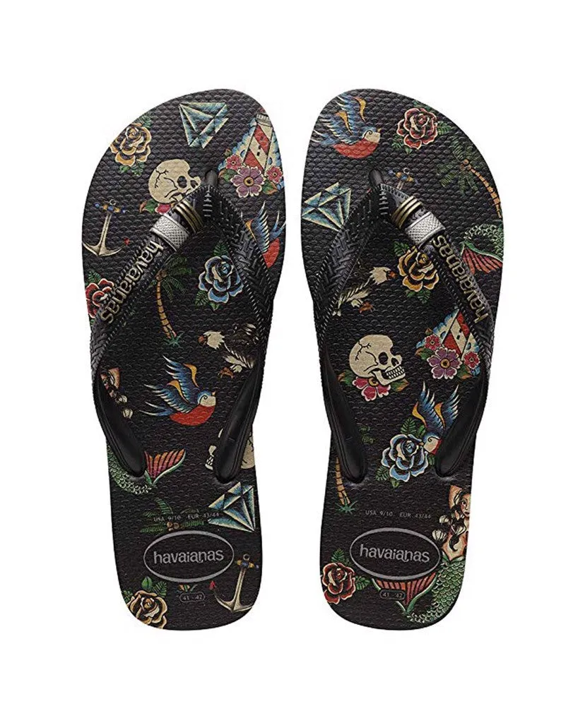HAVAIANAS TOP TRIBO - BLACK