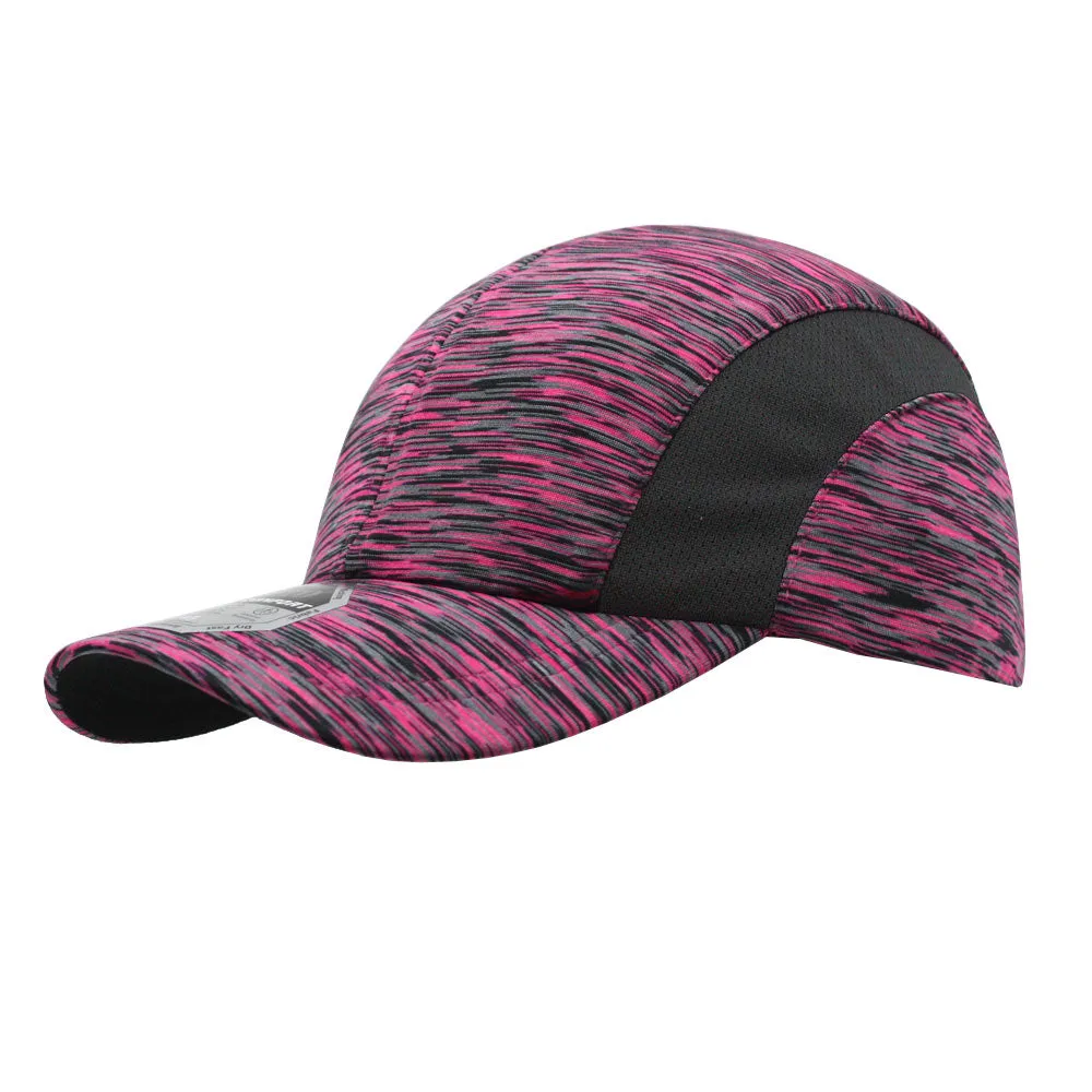Jersey Knit Cool Comfort Lightweight Breathable Adjustable Running Hat