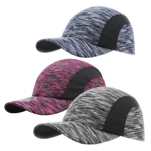 Jersey Knit Cool Comfort Lightweight Breathable Adjustable Running Hat