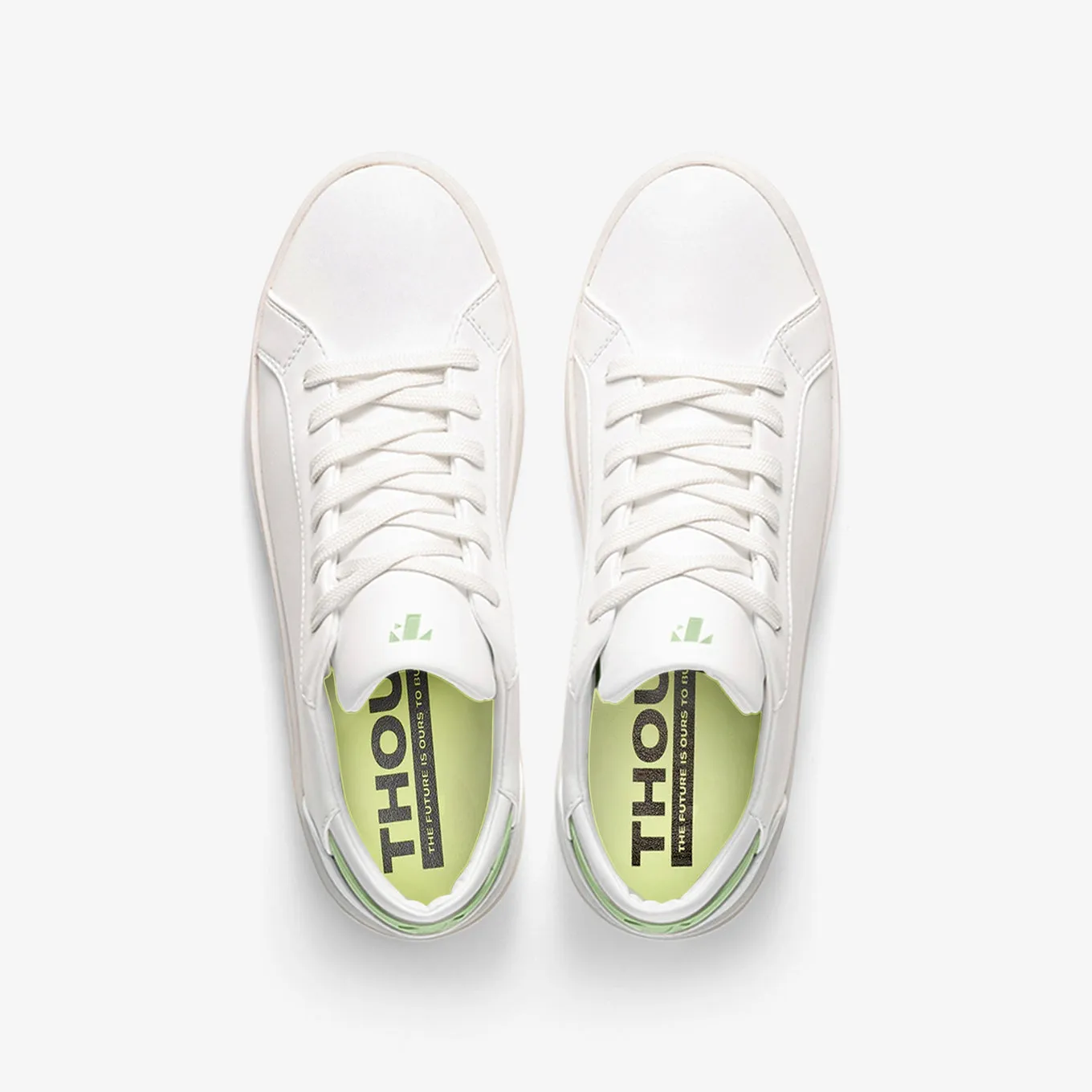 Men's Lace Up | White-Cactus