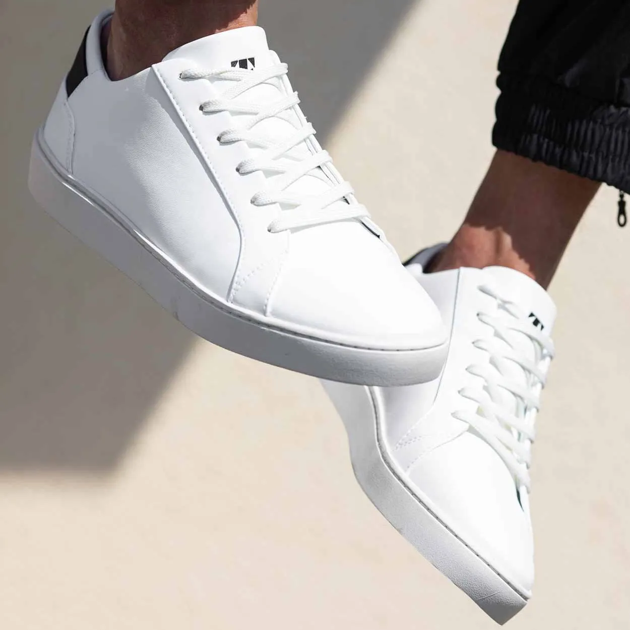 Men's Lace Up | White-Cactus