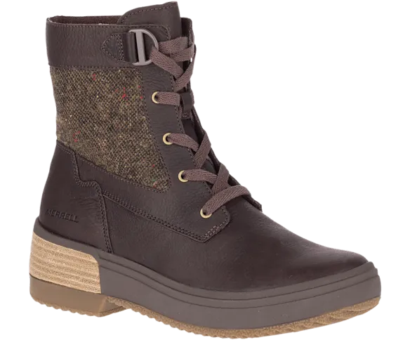 Merrell Women's Haven Mid Waterproof Boots- Bracken
