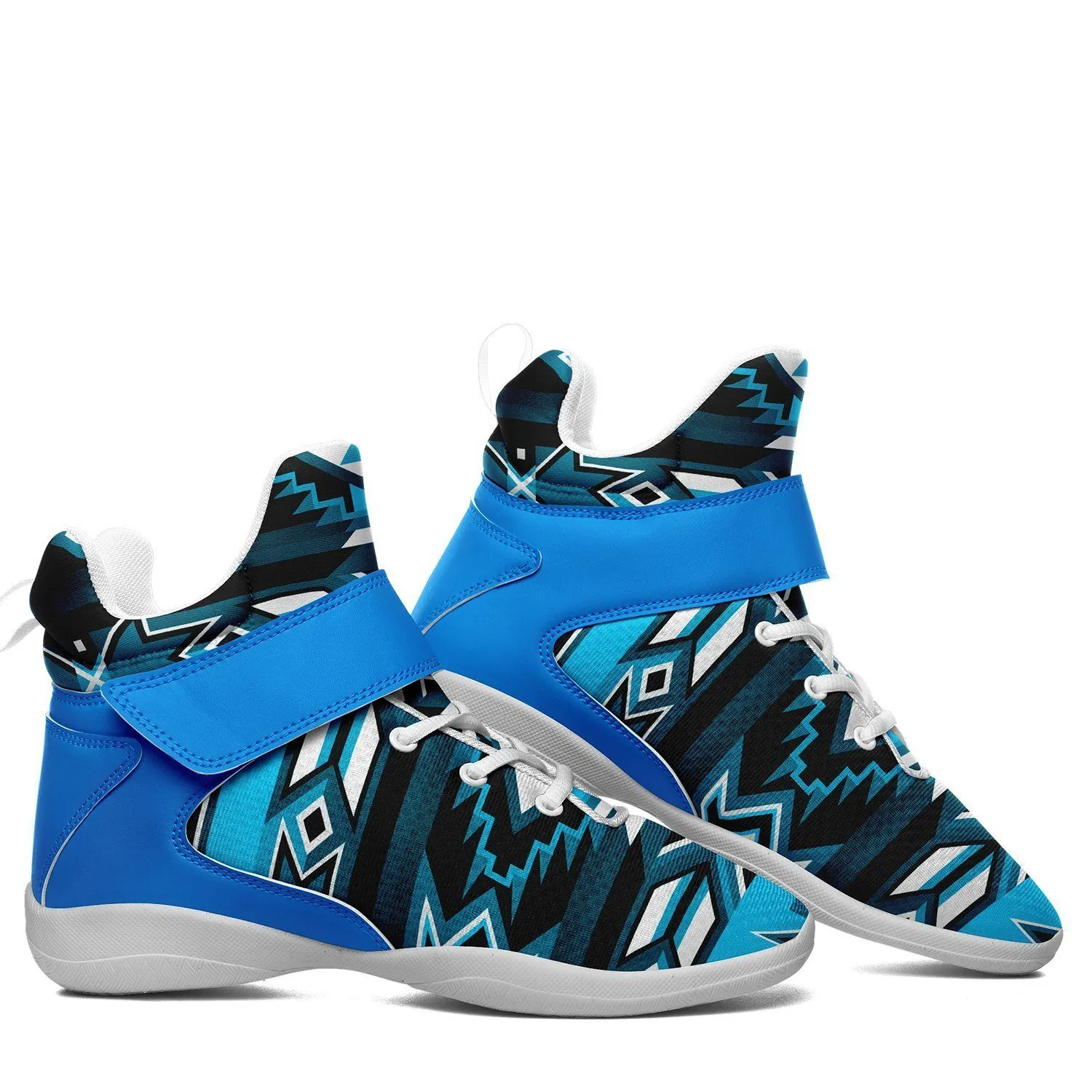 Northern Journey Ipottaa Basketball / Sport High Top Shoes - White Sole