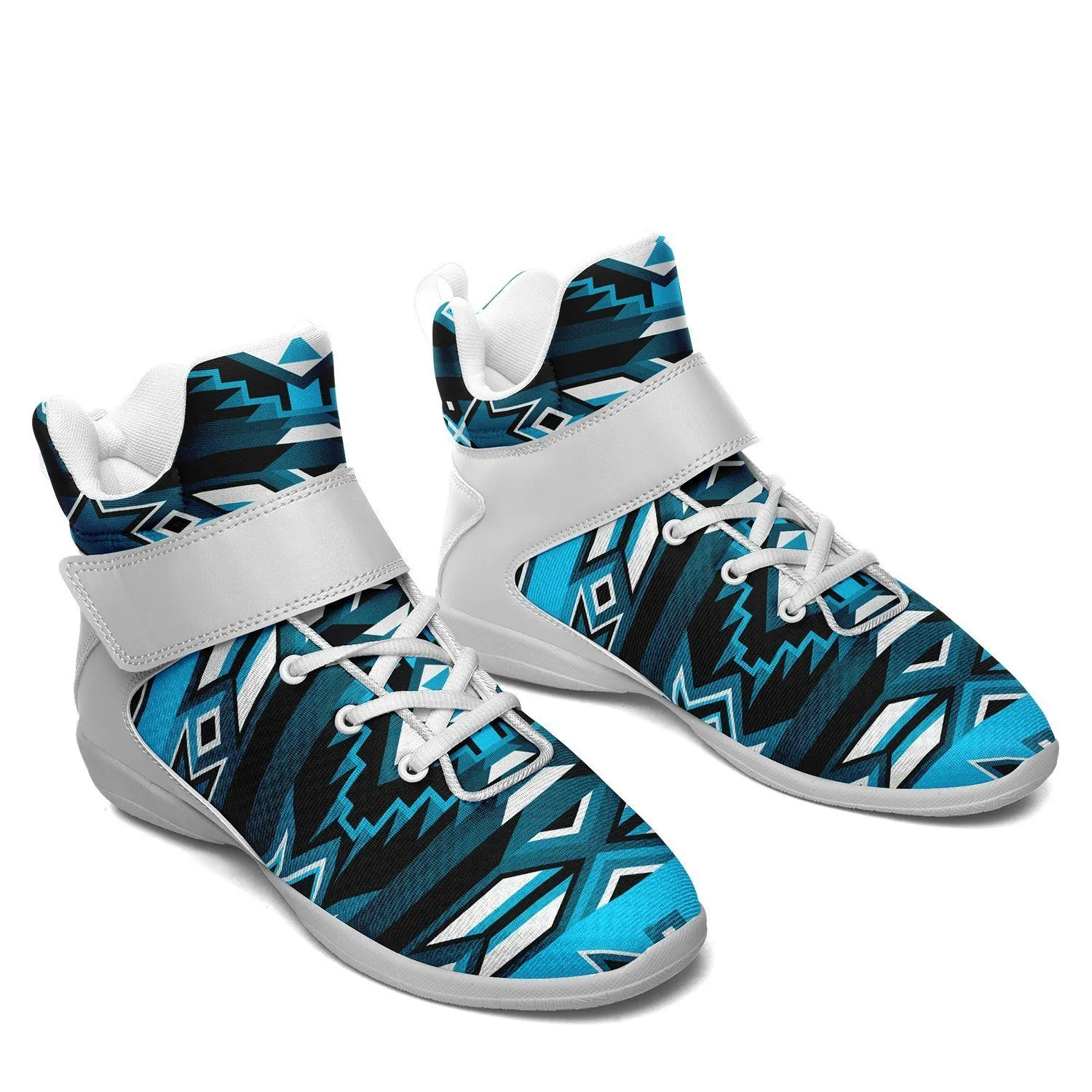 Northern Journey Ipottaa Basketball / Sport High Top Shoes - White Sole