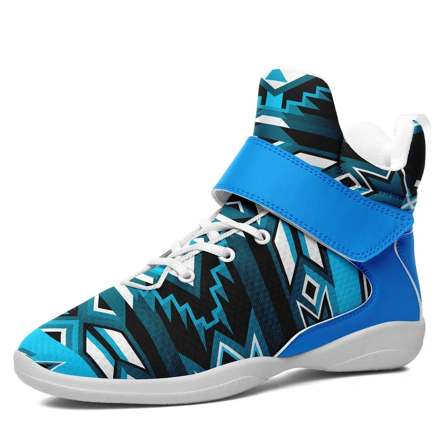 Northern Journey Ipottaa Basketball / Sport High Top Shoes - White Sole