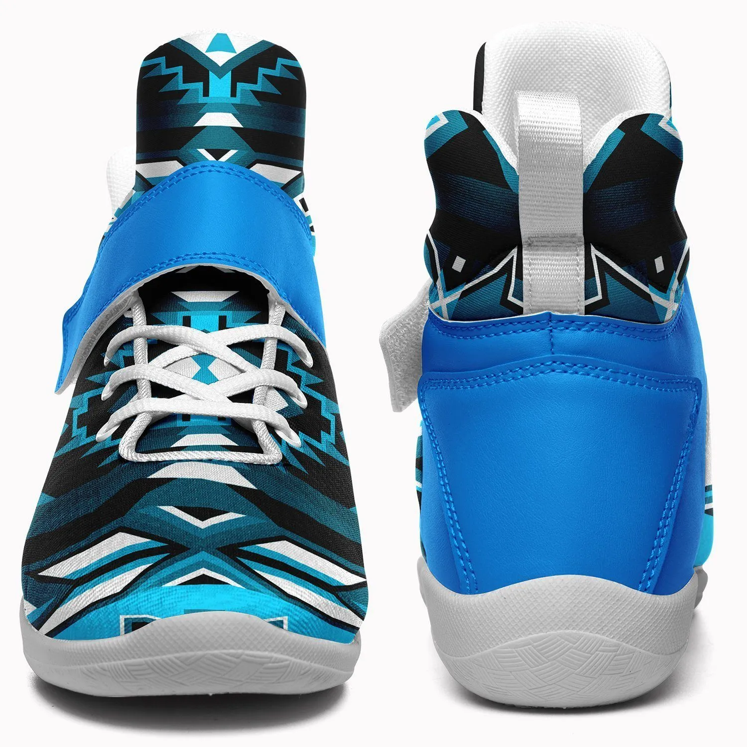 Northern Journey Ipottaa Basketball / Sport High Top Shoes - White Sole