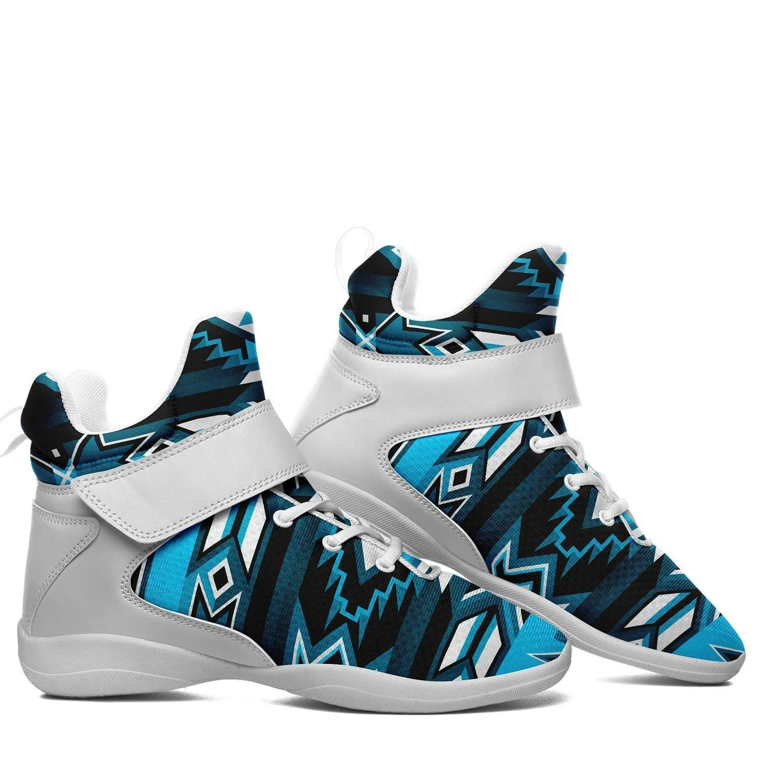 Northern Journey Ipottaa Basketball / Sport High Top Shoes - White Sole