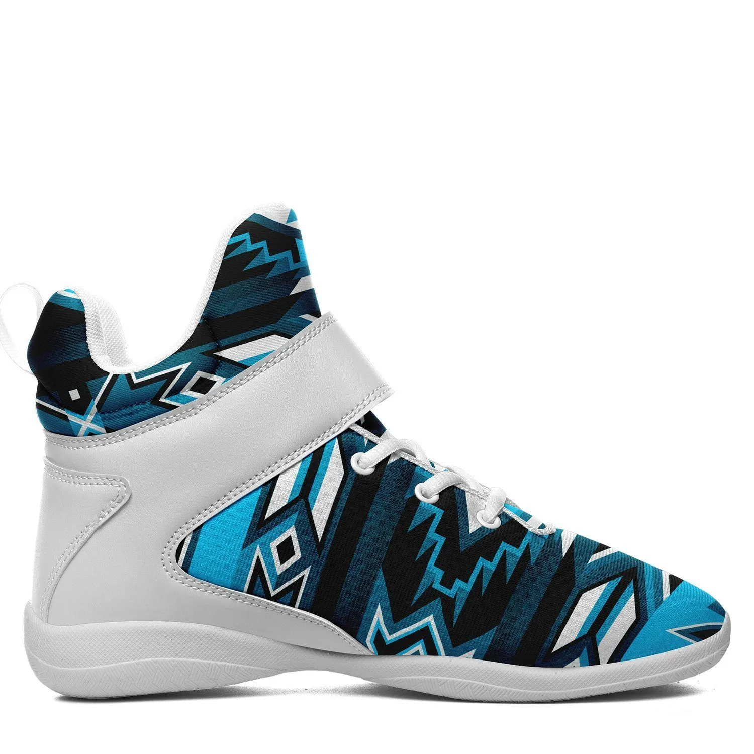 Northern Journey Ipottaa Basketball / Sport High Top Shoes - White Sole
