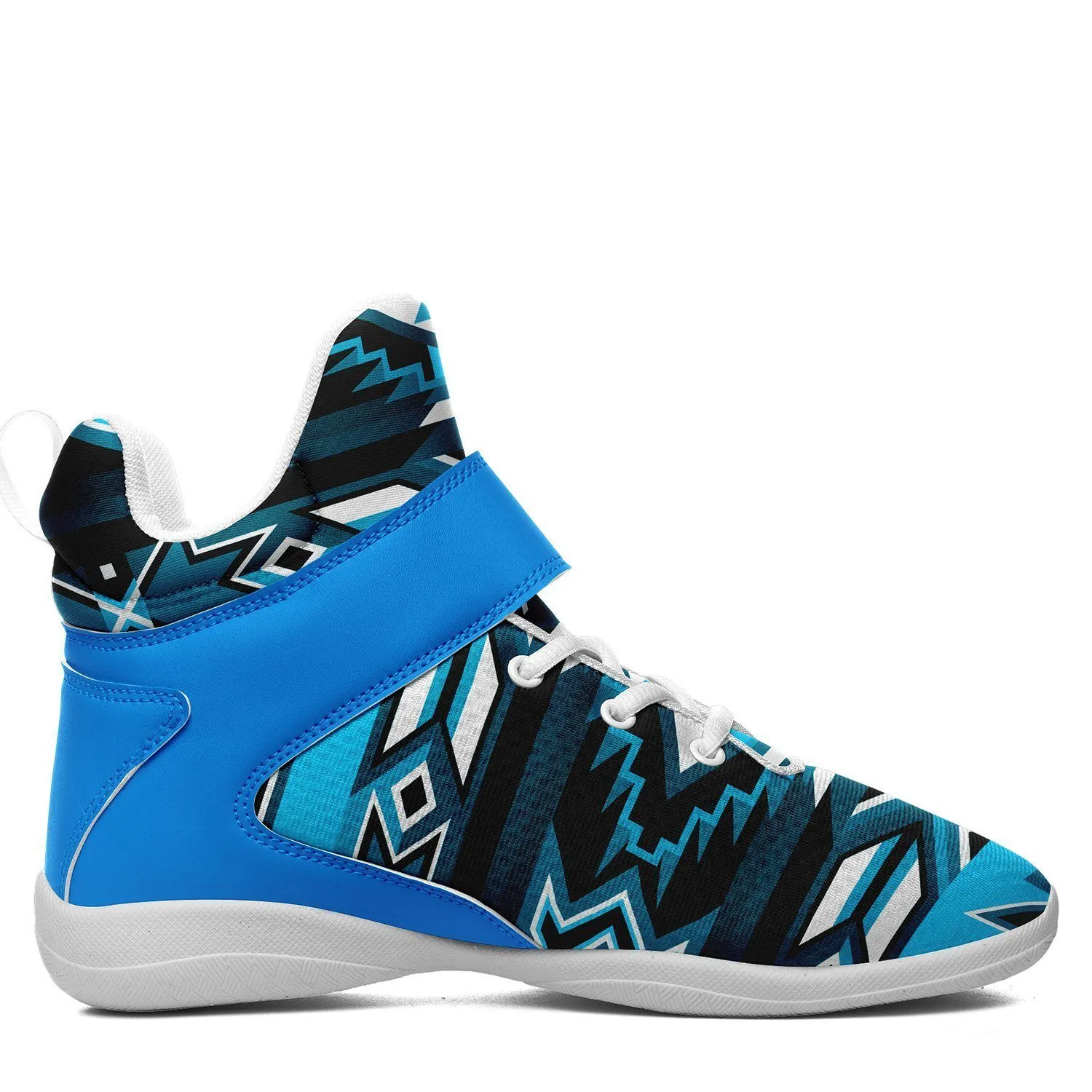 Northern Journey Ipottaa Basketball / Sport High Top Shoes - White Sole