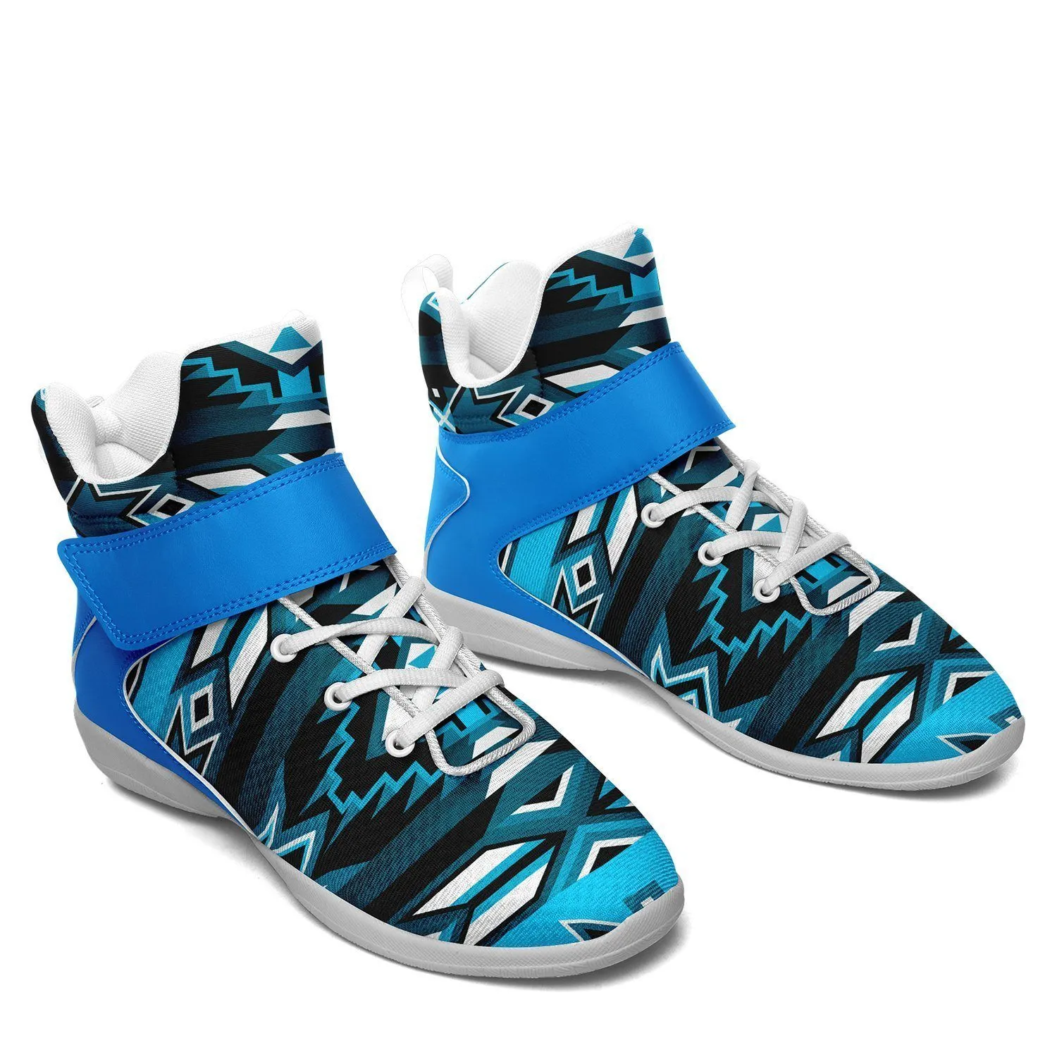 Northern Journey Ipottaa Basketball / Sport High Top Shoes - White Sole