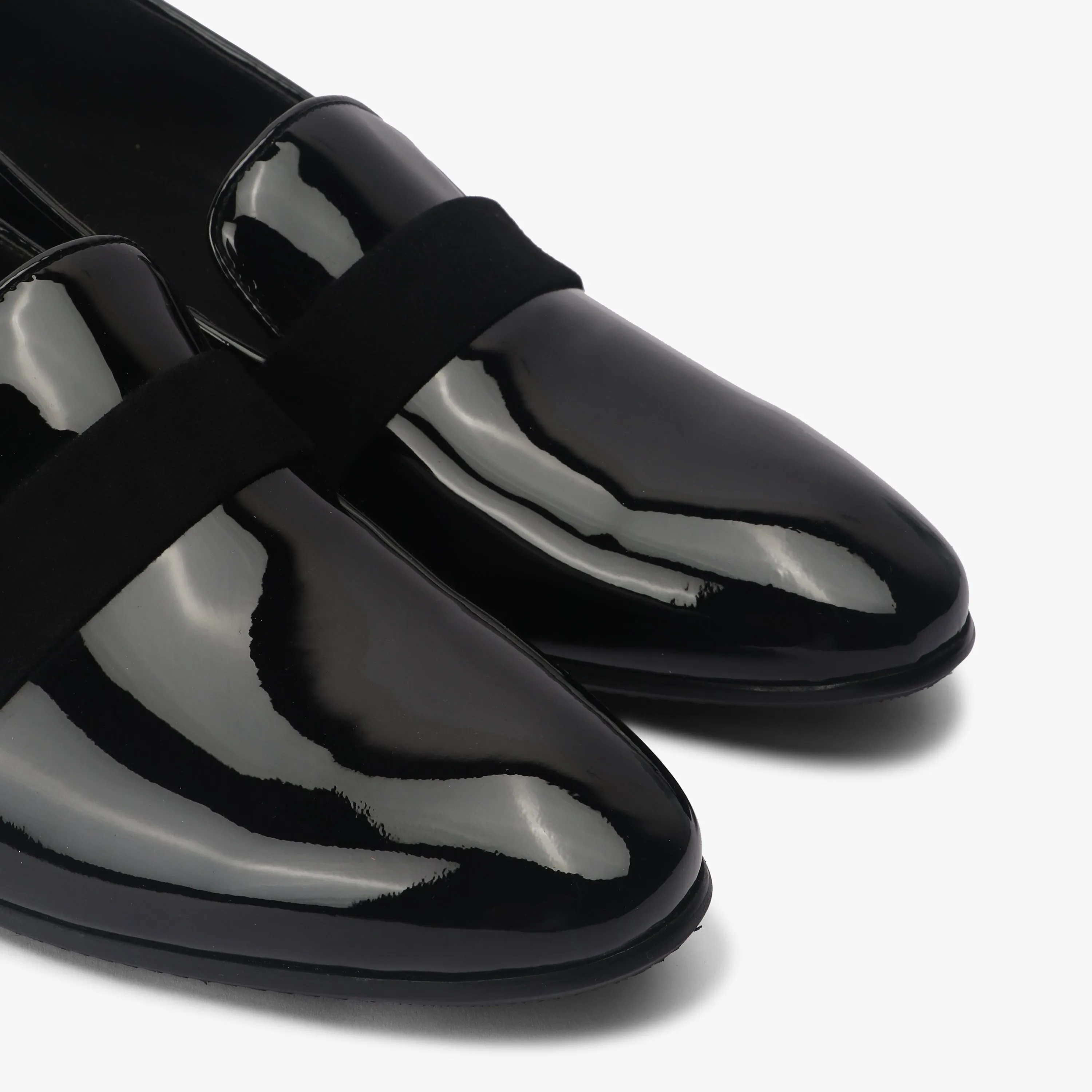 Patent Evening Slip Ons