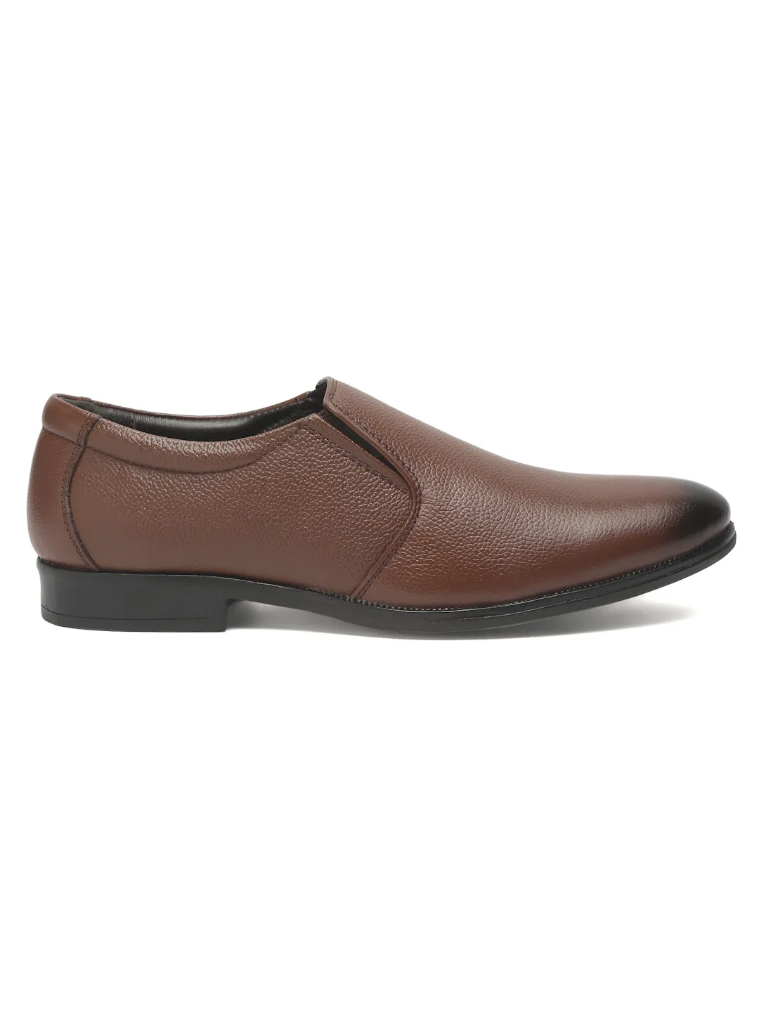 Pelle Albero Brown Mens Genuine Leather Formal Shoes