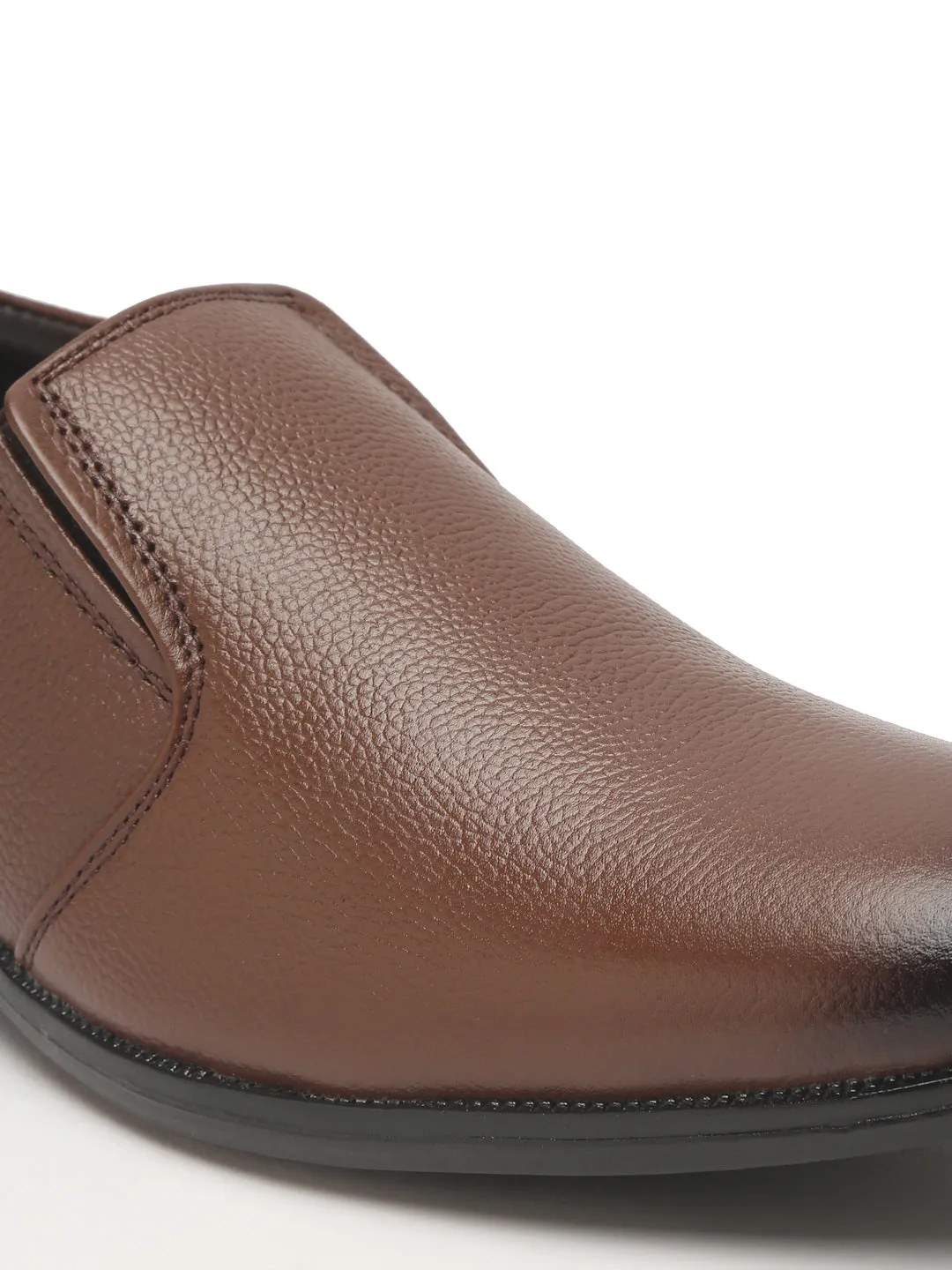 Pelle Albero Brown Mens Genuine Leather Formal Shoes