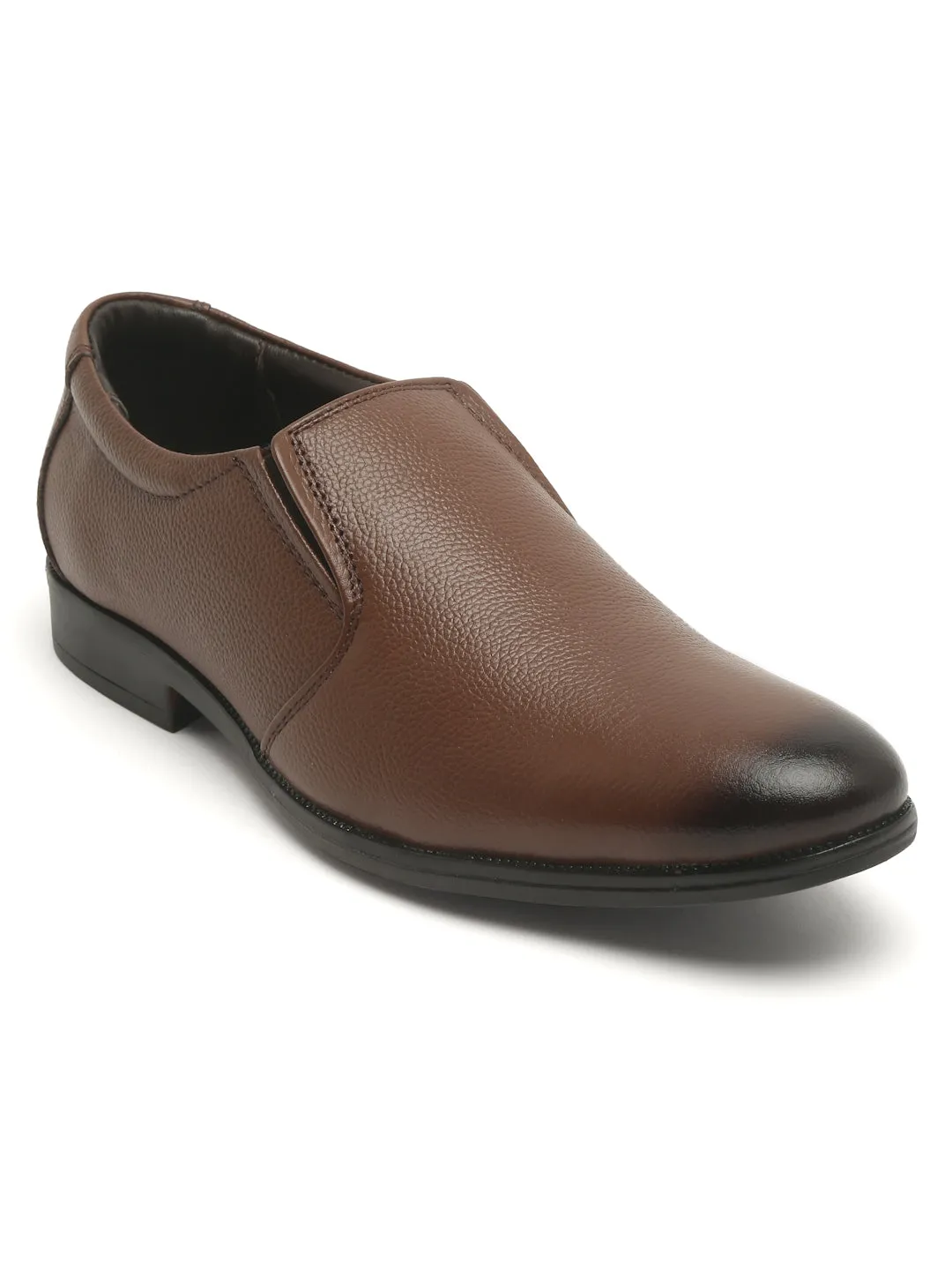 Pelle Albero Brown Mens Genuine Leather Formal Shoes