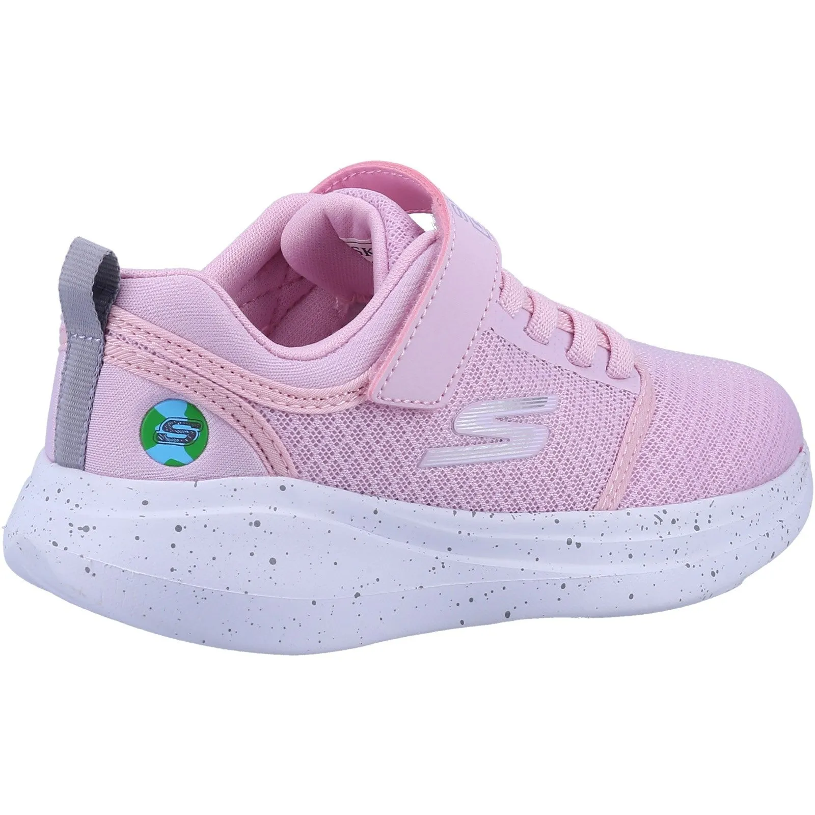 Skechers Girls Go Run Fast Earthy Gal Trainers - Pink