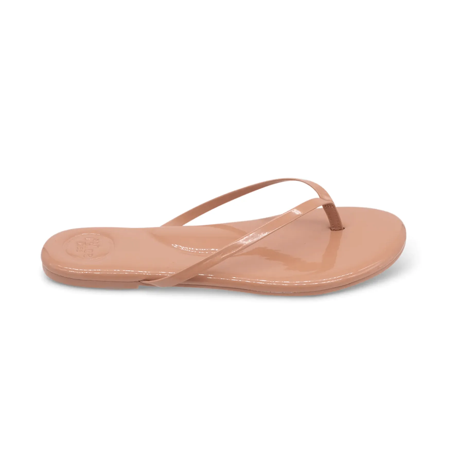 Solei Sea Indie Nude Patent Sandal