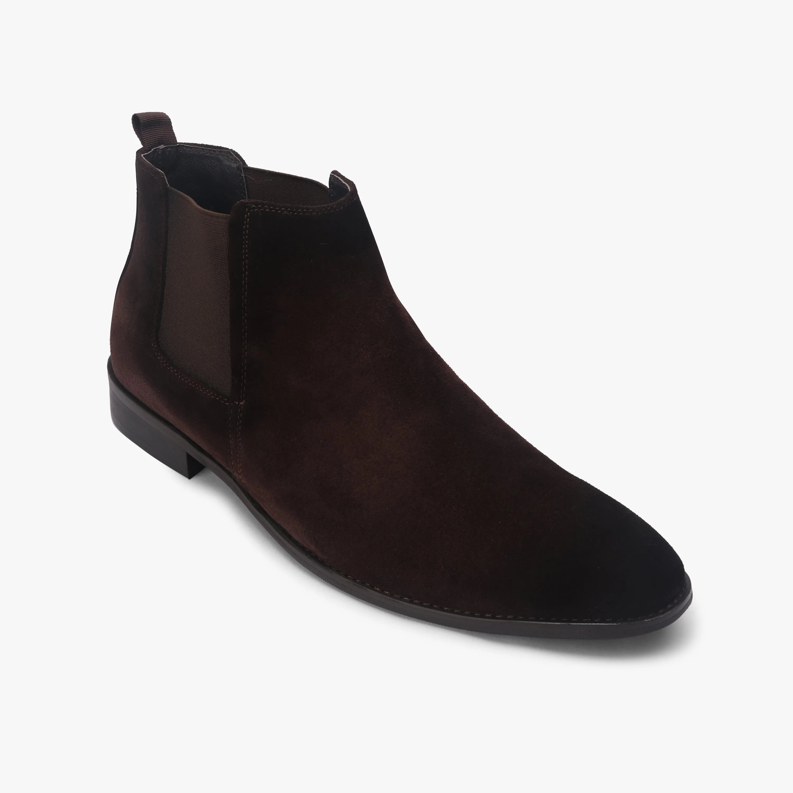 Suede Leather Chelsea Boots