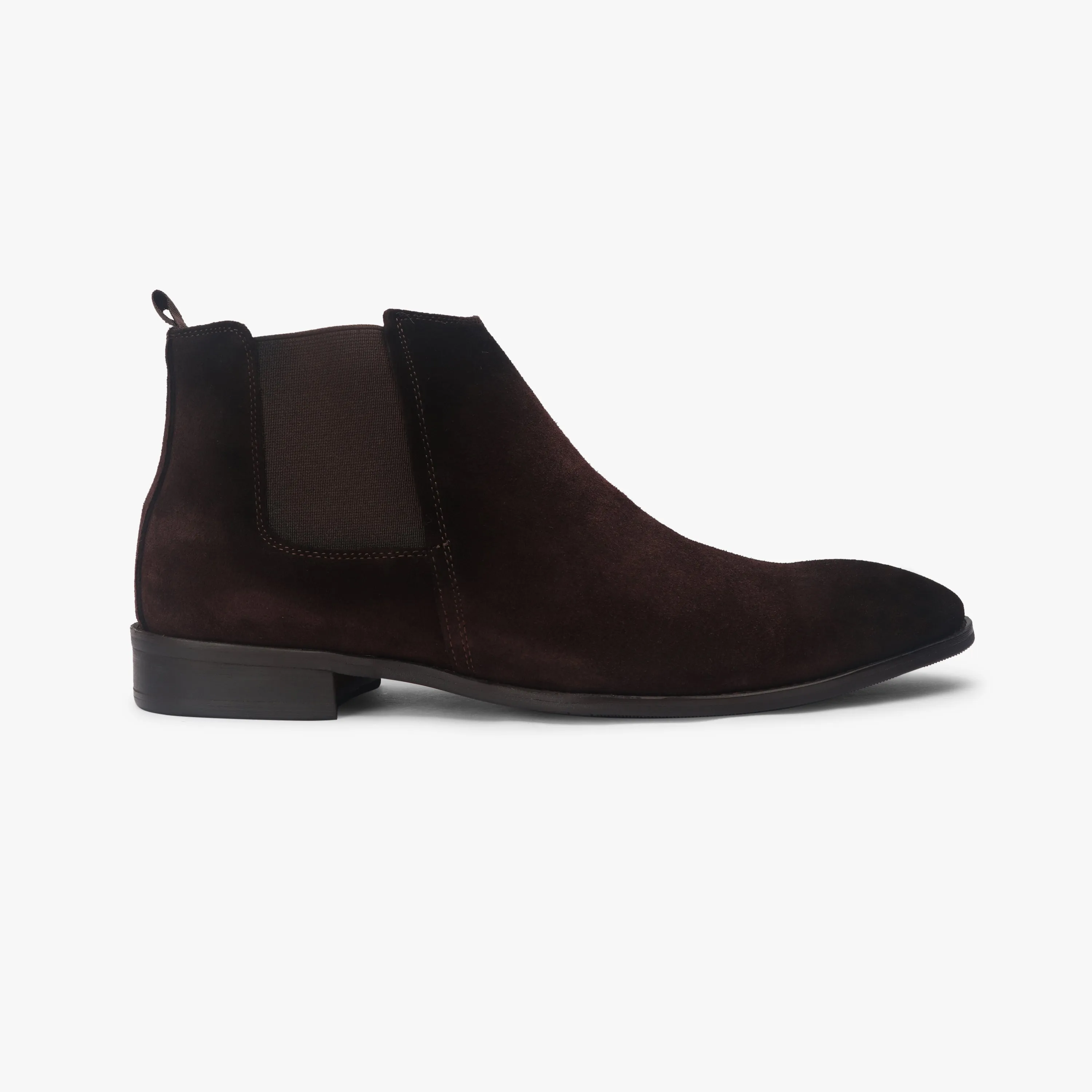 Suede Leather Chelsea Boots