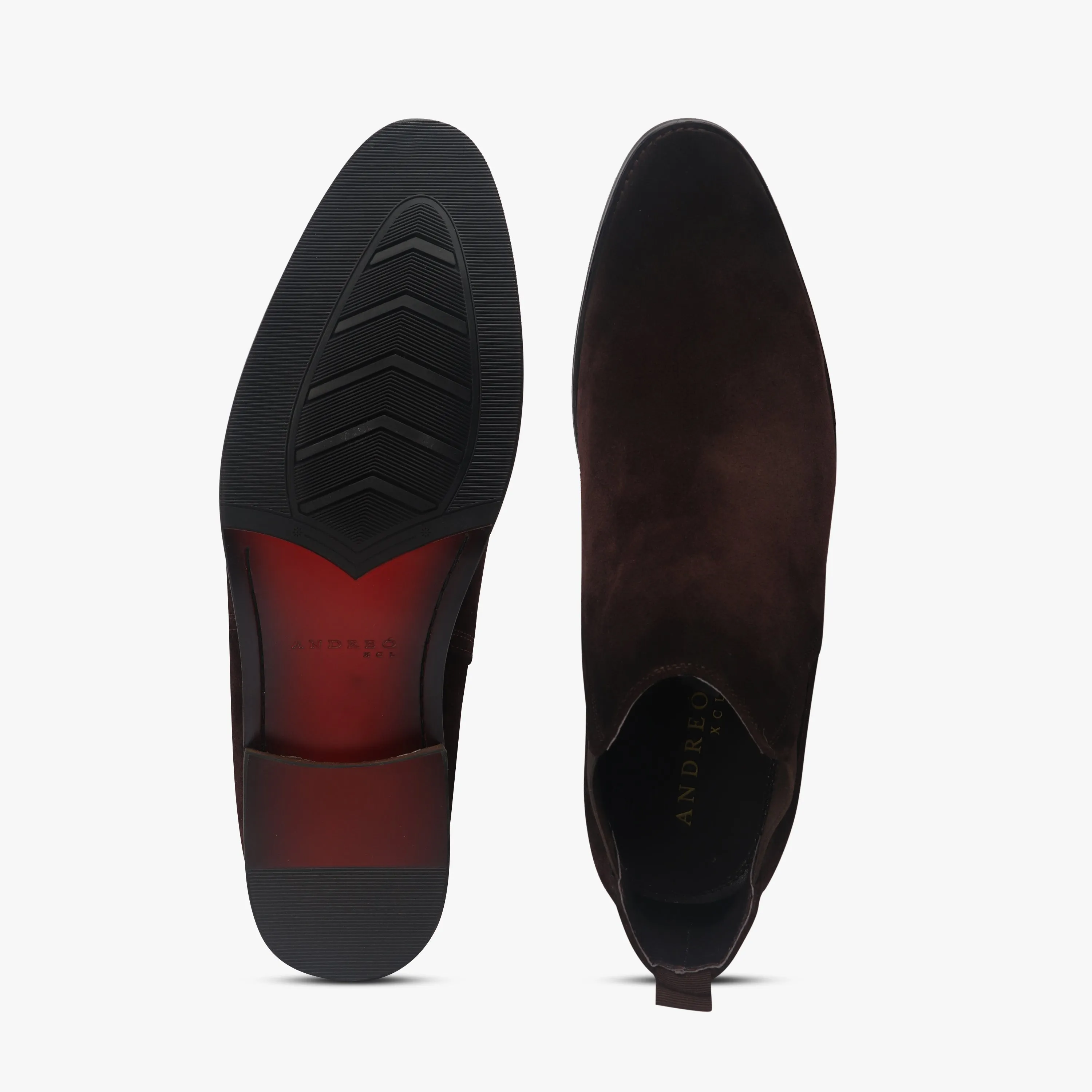 Suede Leather Chelsea Boots