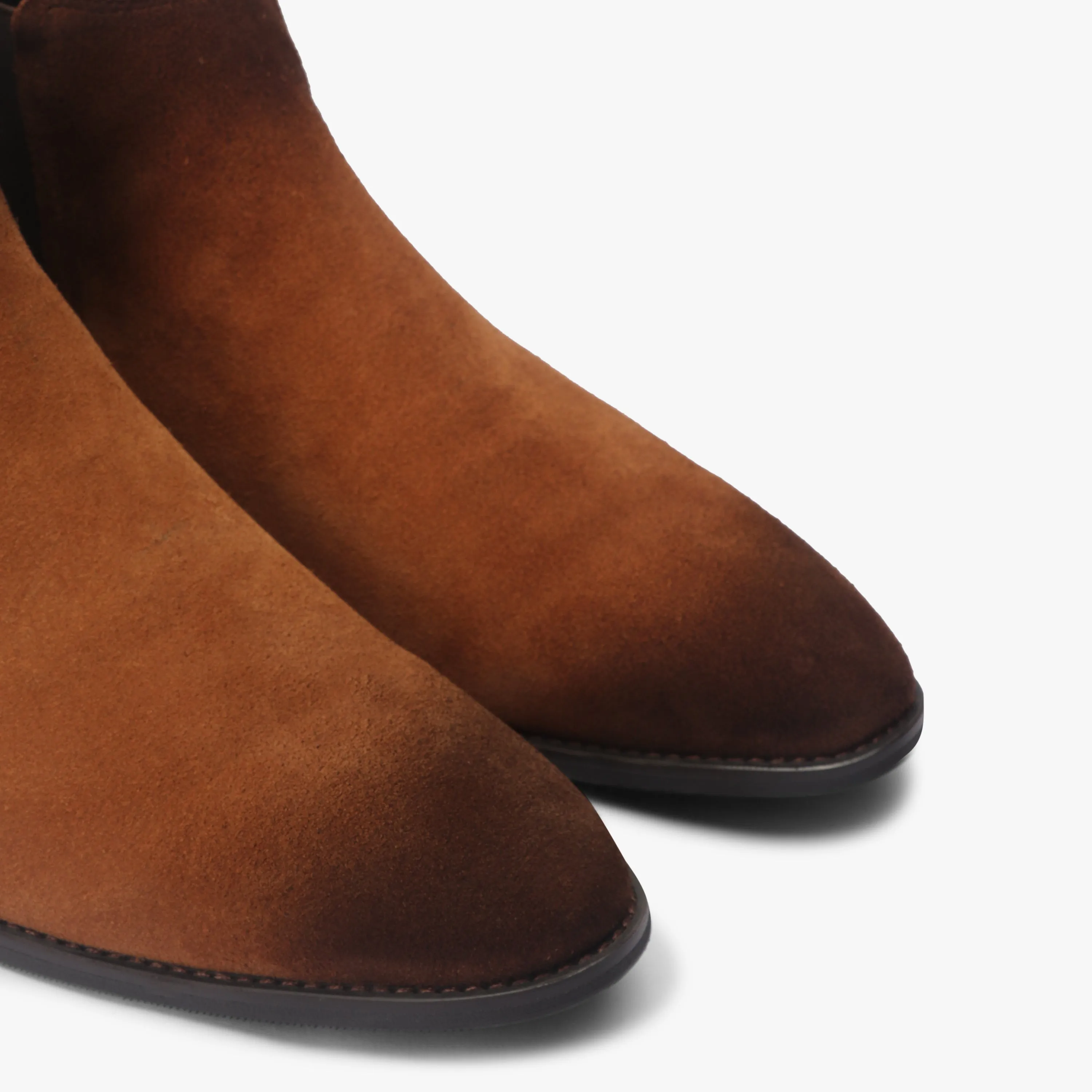 Suede Leather Chelsea Boots