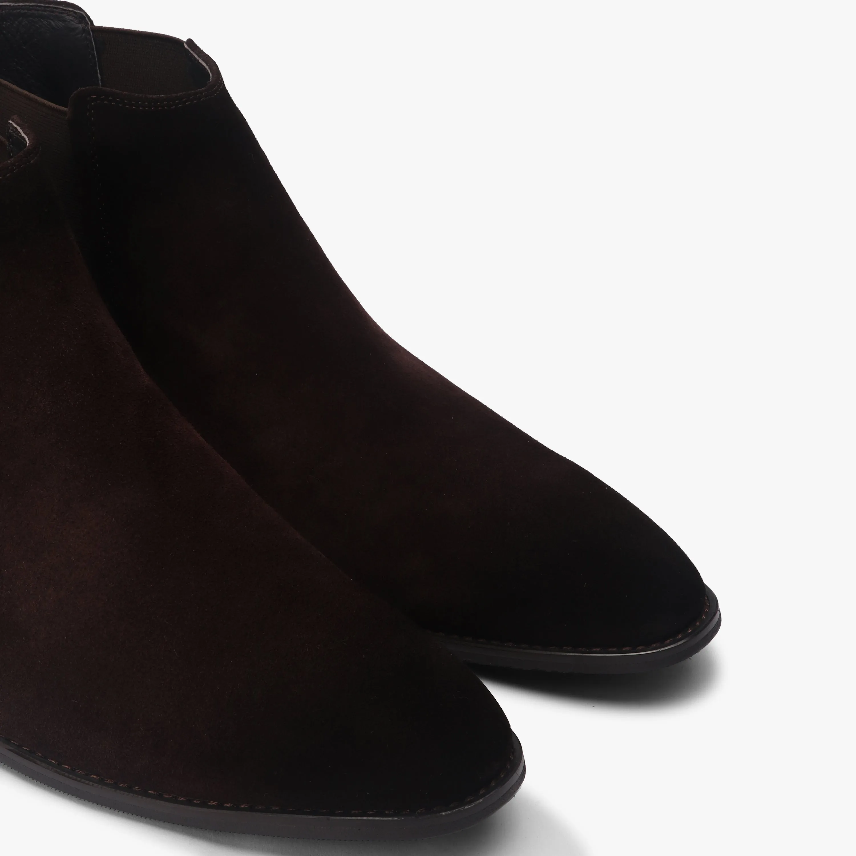 Suede Leather Chelsea Boots