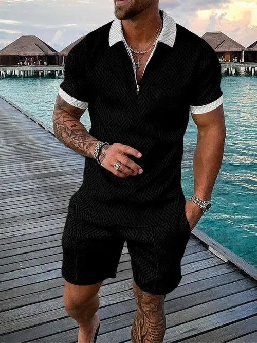 Summer Men's Sports Patchwork