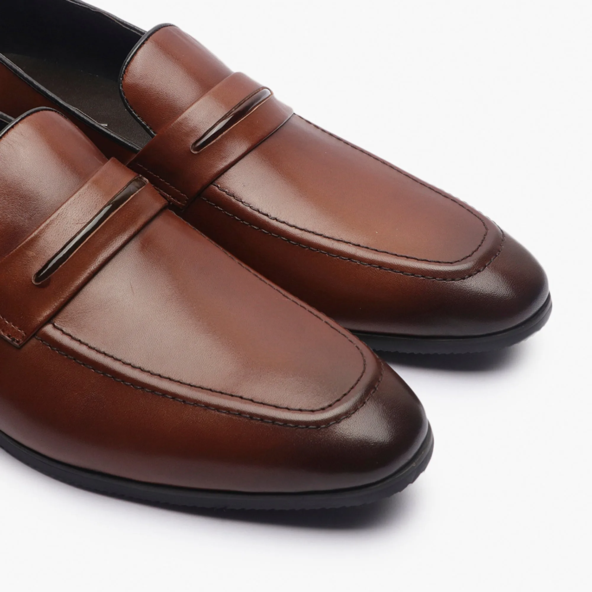 U-Tip Formal Slip Ons