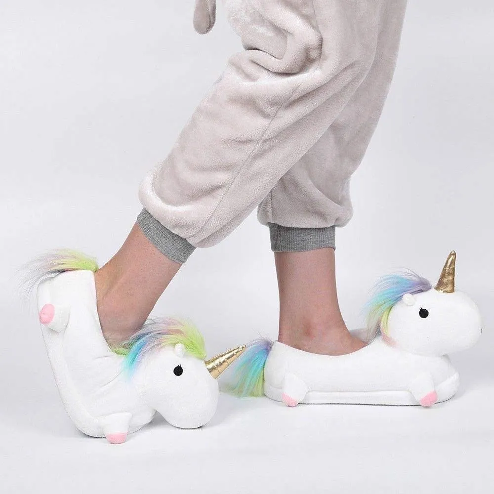 Unicorn Plush Shoes (UK Size 3-6)