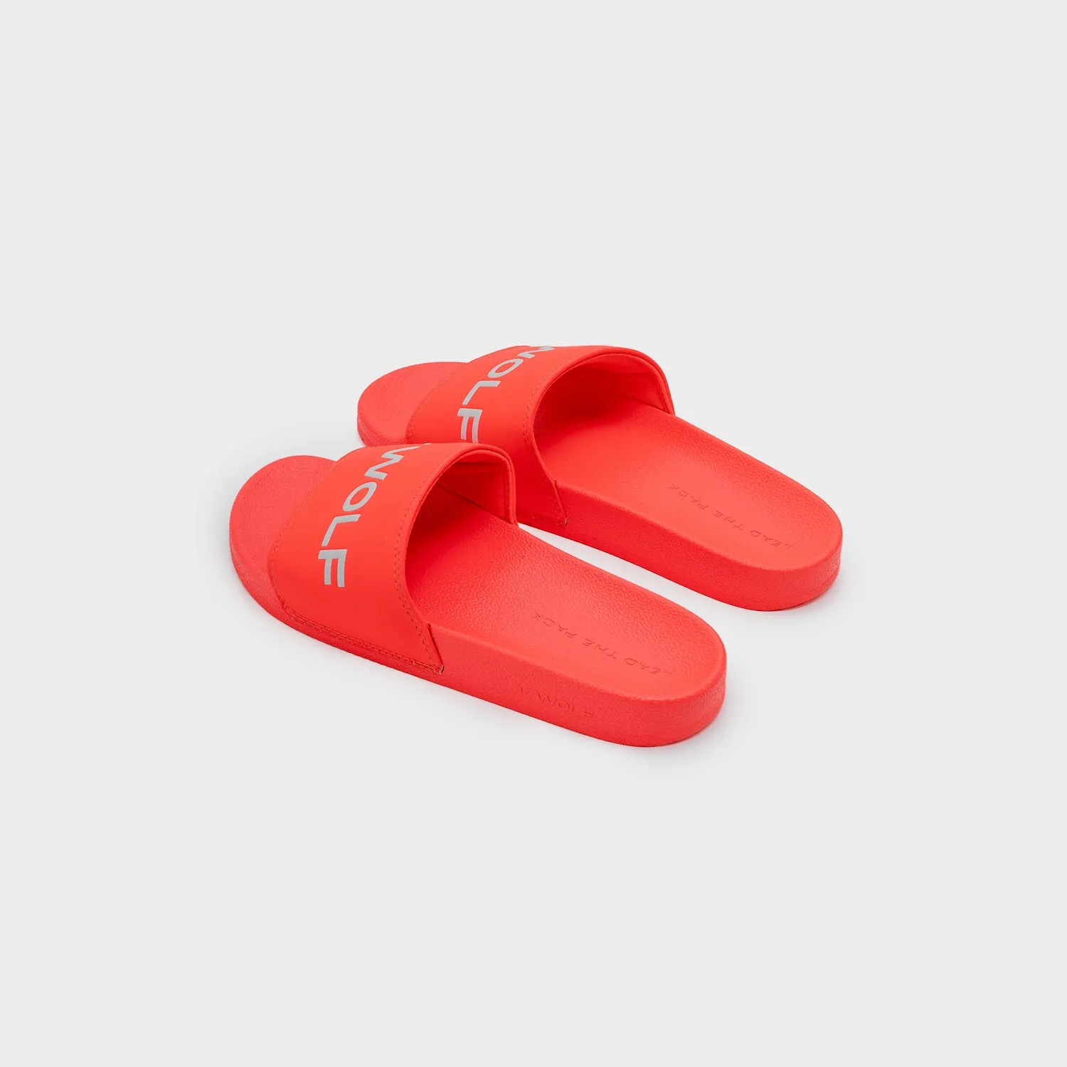 WOLF Sliders - Men - Coral