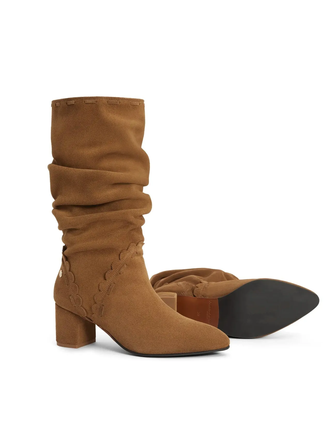 Women’s Bakewell Slouch Boot - Tan Suede